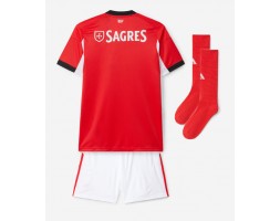 Benfica Domáci Detský futbalový dres 2025-26 Krátky Rukáv (+ trenírky)